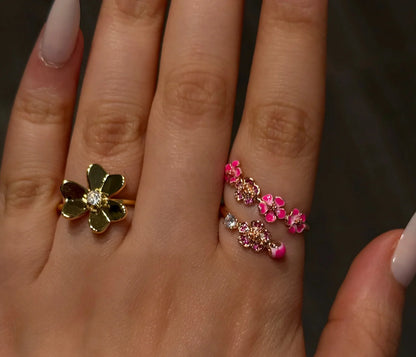 Peach Blossom Ring