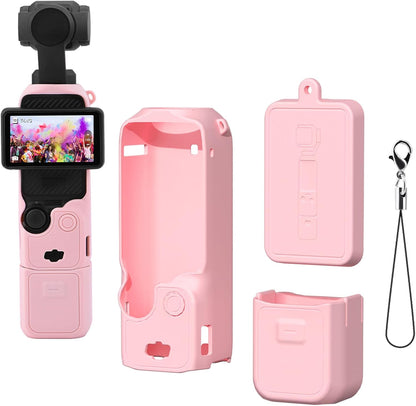 Vlogging Camera Pink Silicone Protective Case