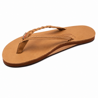 The Women Braided & Men Leather Flip Flops