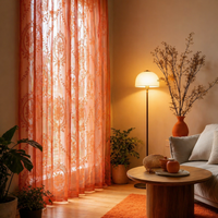 Orange Curtains