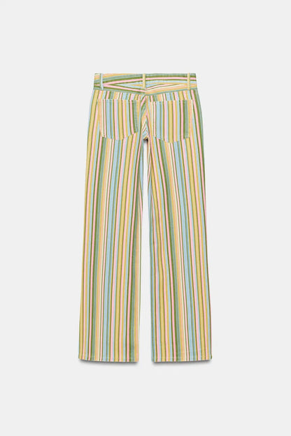 Low Rise Wise Leg Jeans