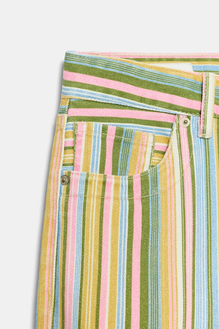 Low Rise Wise Leg Jeans
