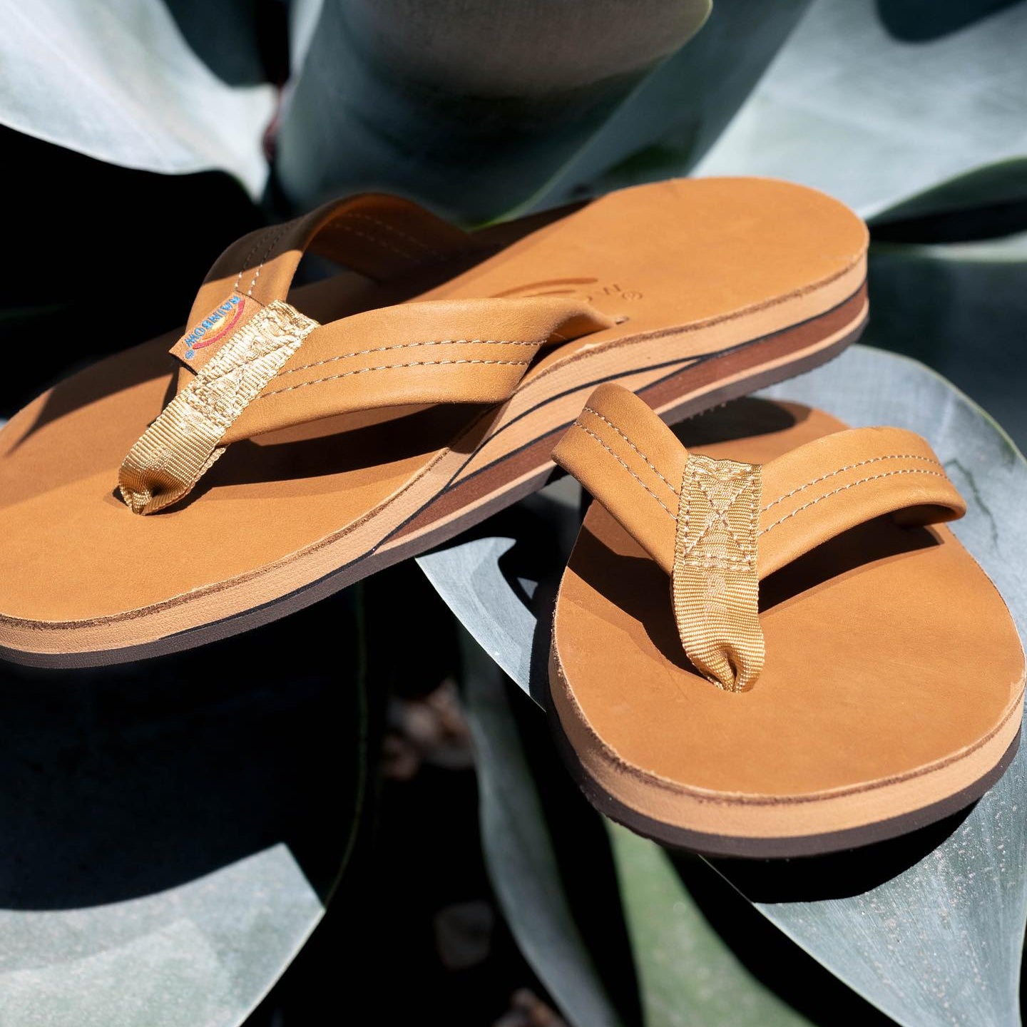 Womens Braided & Mens Luxury Leather Flip Flops