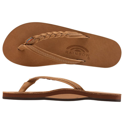 Women Braided & Men Leather Flip Flops