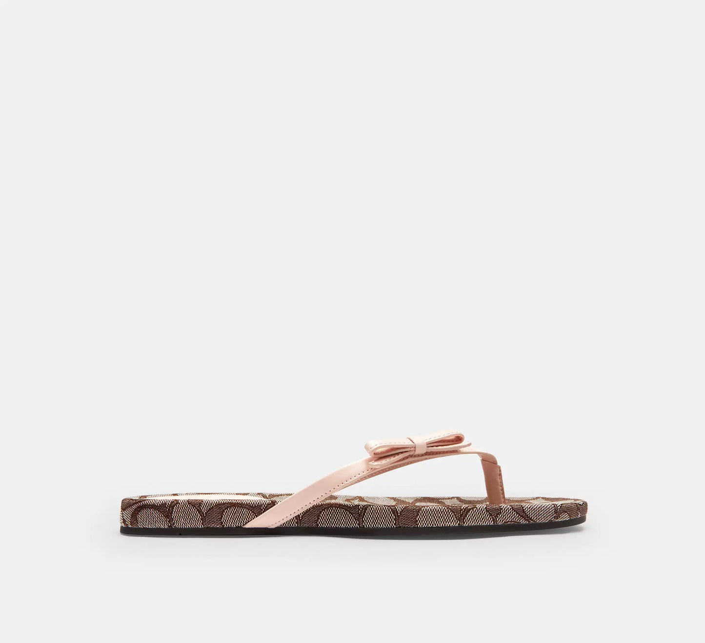 Pink Bow Flip Flops