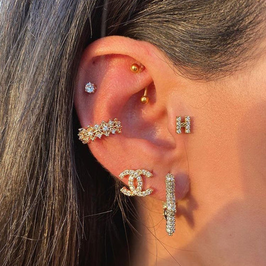 Leni Earrings Gold